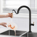 Neue moderne Style Messing Küche Haken herausziehen Pull Down Kitchen Mixer Waschbecken Wasserhahn Spüle Küchenarmaturen mit Sprühgerät